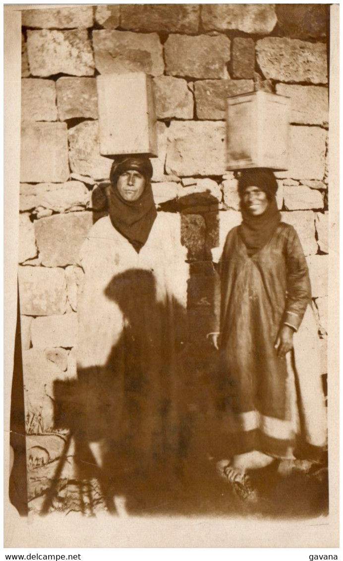 SYRIE - Femmes De BASRA - Porteuses D'eau  - Carte-photo - Syrie