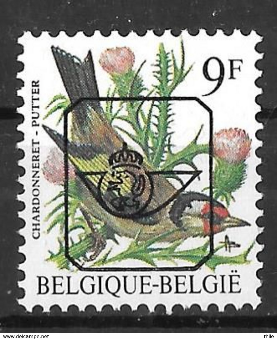 COB PREO 832 ** - Chardonneret - Typo Precancels 1986-96 (Birds)