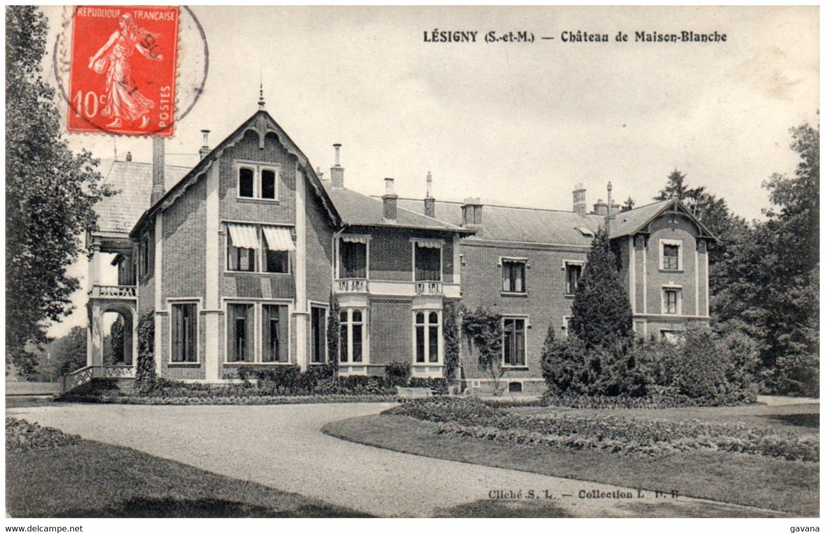 77 LESIGNY - Château De Maison-Blanche - Lesigny