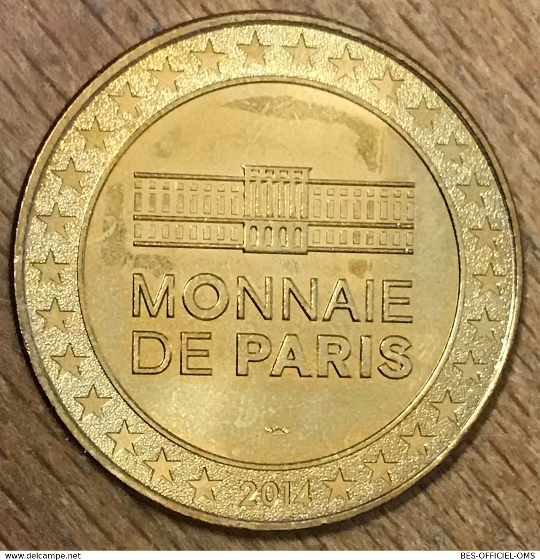 75006 MONNAIE DE PARIS 2014 NG MÉDAILLE SOUVENIR MONNAIE DE PARIS JETON TOURISTIQUE MEDALS COINS TOKENS - 2014