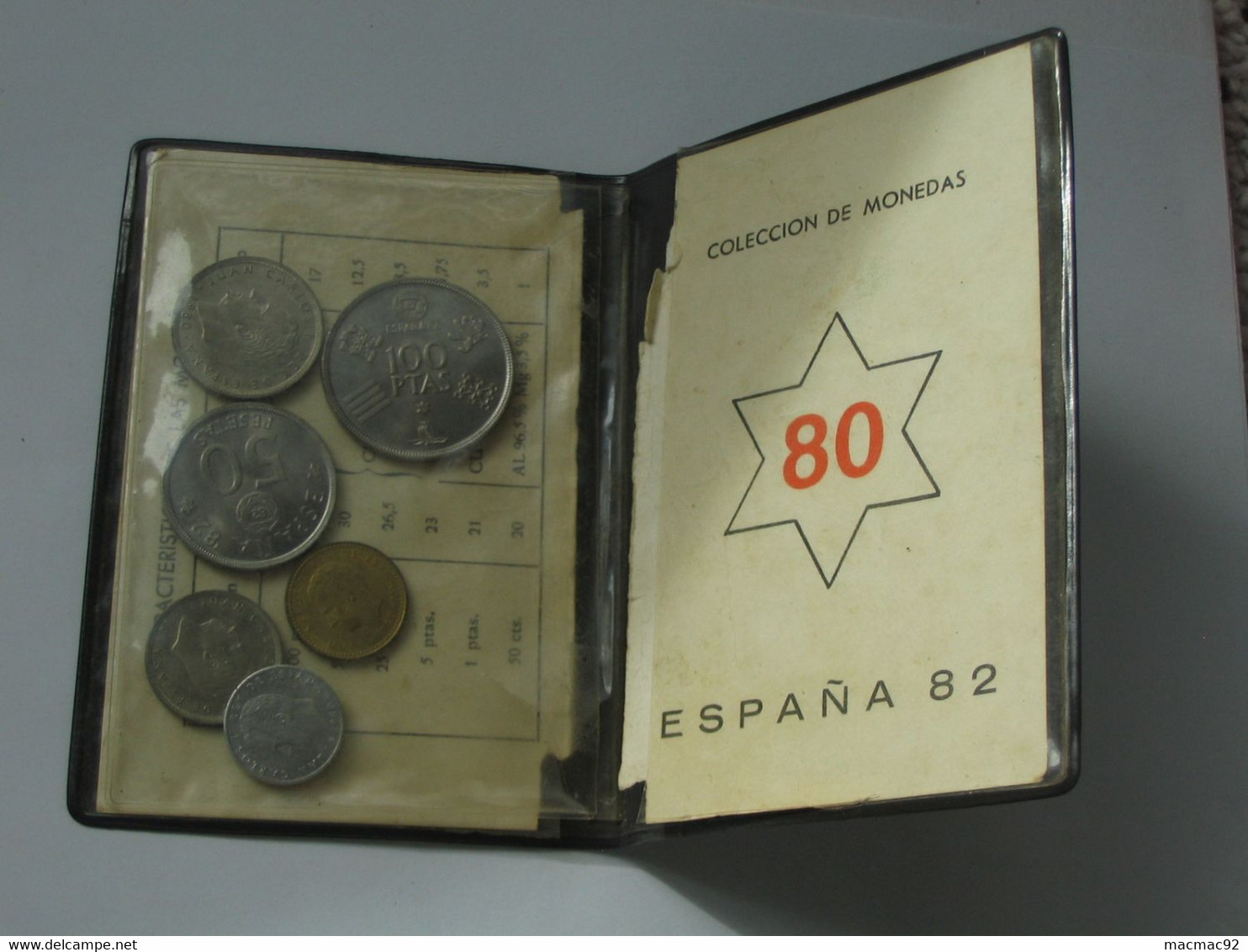 Espagne - Pochette De 6 Monnaies MUNDIAL ESPANA'82    **** EN ACHAT IMMEDIAT **** - Verzamelingen