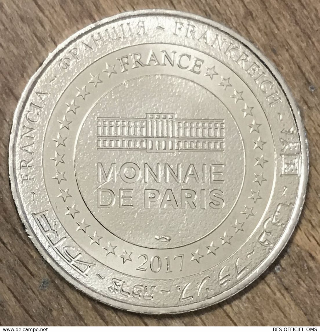 75006 MONNAIE DE PARIS 2017 CN INT MÉDAILLE SOUVENIR MONNAIE DE PARIS JETON TOURISTIQUE MEDALS COINS TOKENS - 2018