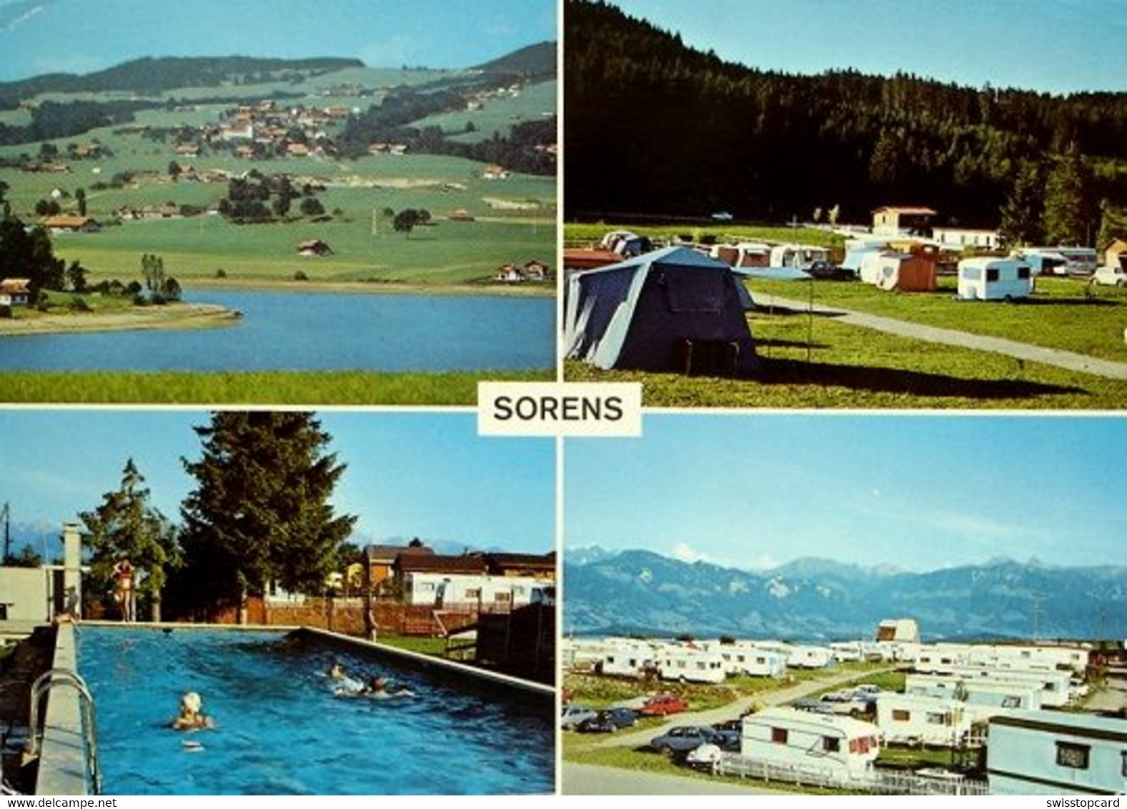 SORENS En Gruyère Camping La Forêt - Sorens