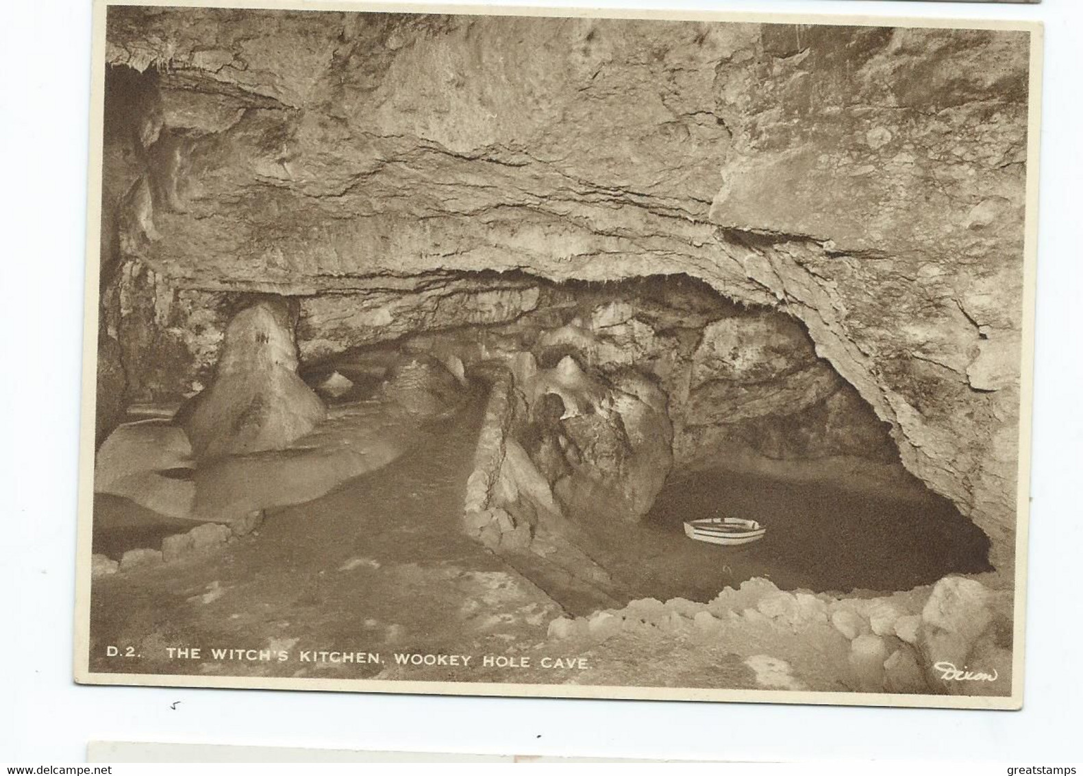 Somerset   Postcard  Wookey Hole Cave Larger Format. Rp  Arthur Dixon - Cheddar