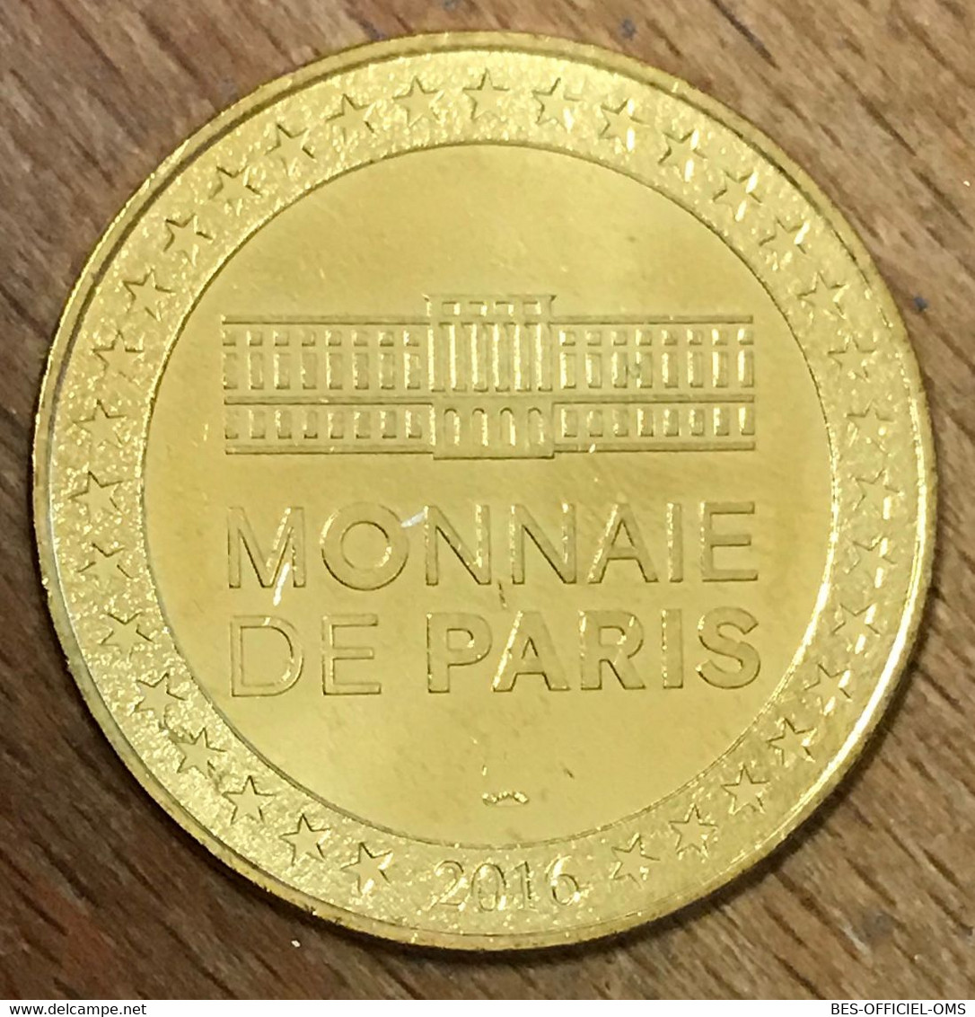 75006 PARIS EXPO BERTRAND LAVIER MDP 2016 MÉDAILLE MONNAIE DE PARIS JETON TOURISTIQUE MEDALS COINS TOKENS - 2016