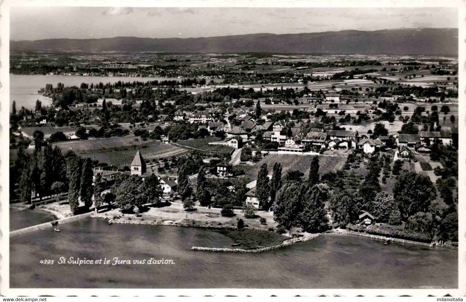 St. Sulpice Et Le Jura Vus D'avion (4393) * 24. 7. 1950 - Saint-Sulpice