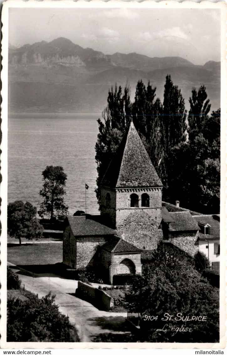 St. Sulpice - L'Eglise (9104) * 6. 10. 1949 - Saint-Sulpice