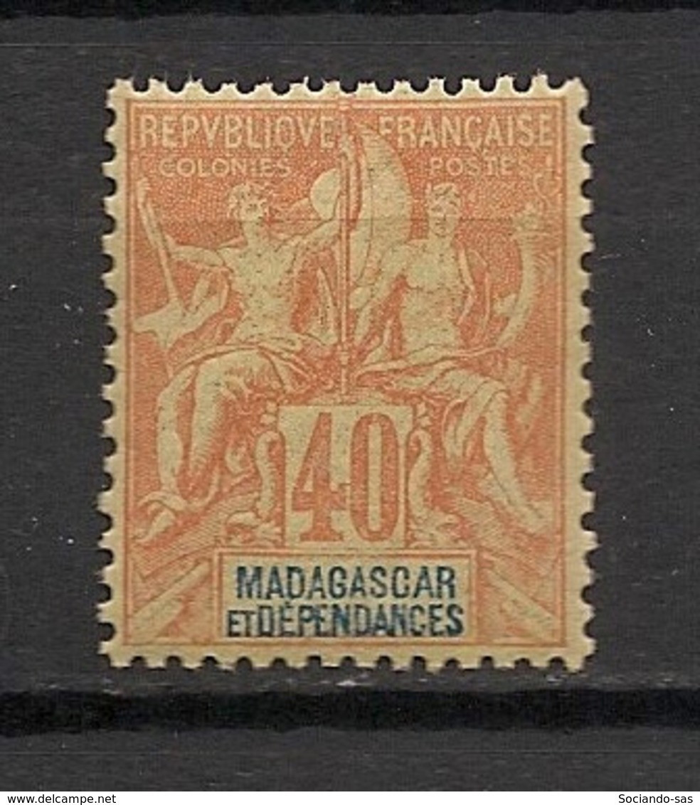 Madagascar - 1896-99 - N°Yv. 37 - Groupe 40c Orange - Neuf Luxe ** / MNH / Postfrisch - Unused Stamps