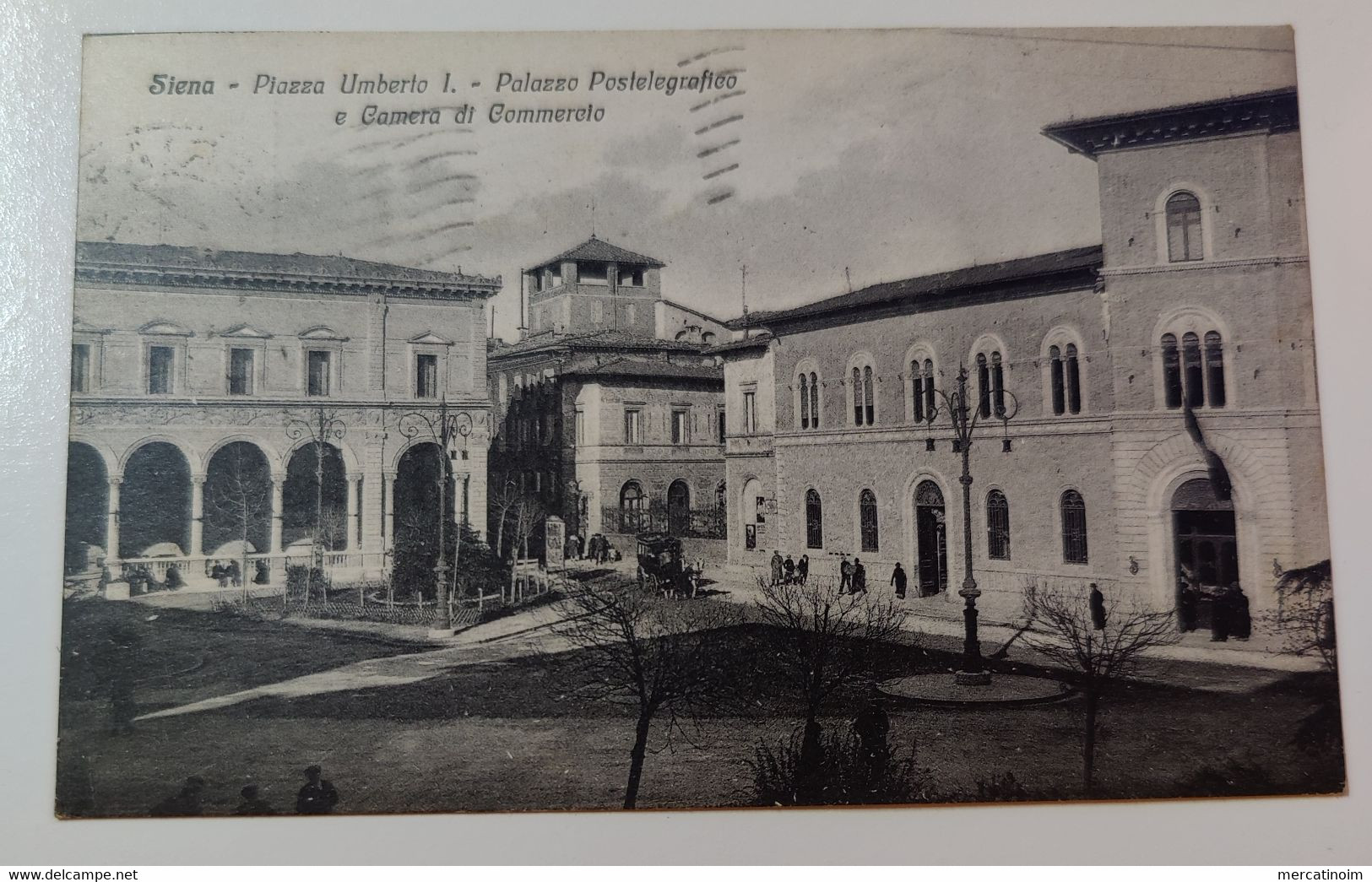 Siena Piazza Umberto I Palazzo Postelegrafico E Camera Di Commercio - Siena