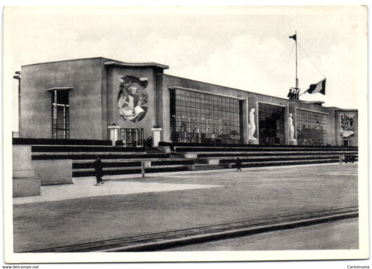 Expo Liège 1939 - Palais De La Section Française - Liege