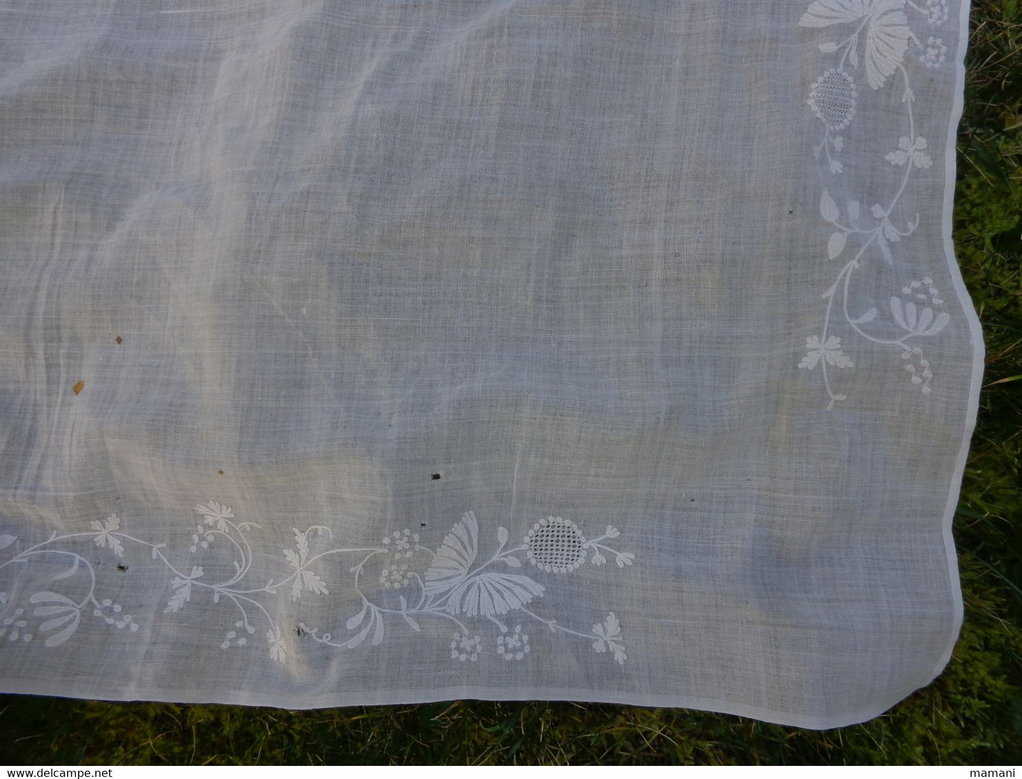 Lot De 2 Pieces De Rideau Cornely 98x98 Et 52x1metre - Andere & Zonder Classificatie