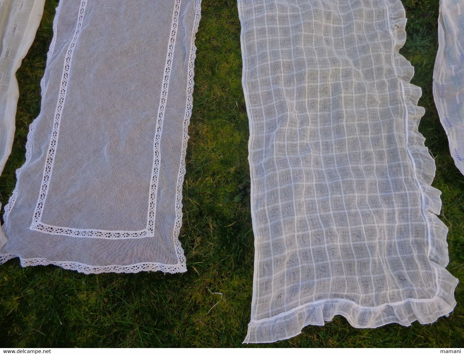 Lot De 7 Rideaux (bonne Maman + Tulle) - Drapery