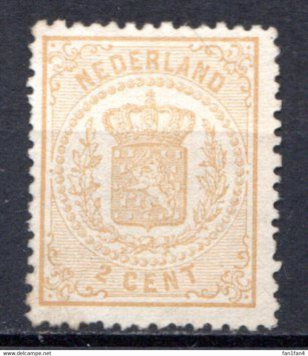 PAYS-BAS - (Royaume) - 1869-71 - N° 17 - 2 C. Jaune - (Armoiries Nationales) - Unused Stamps