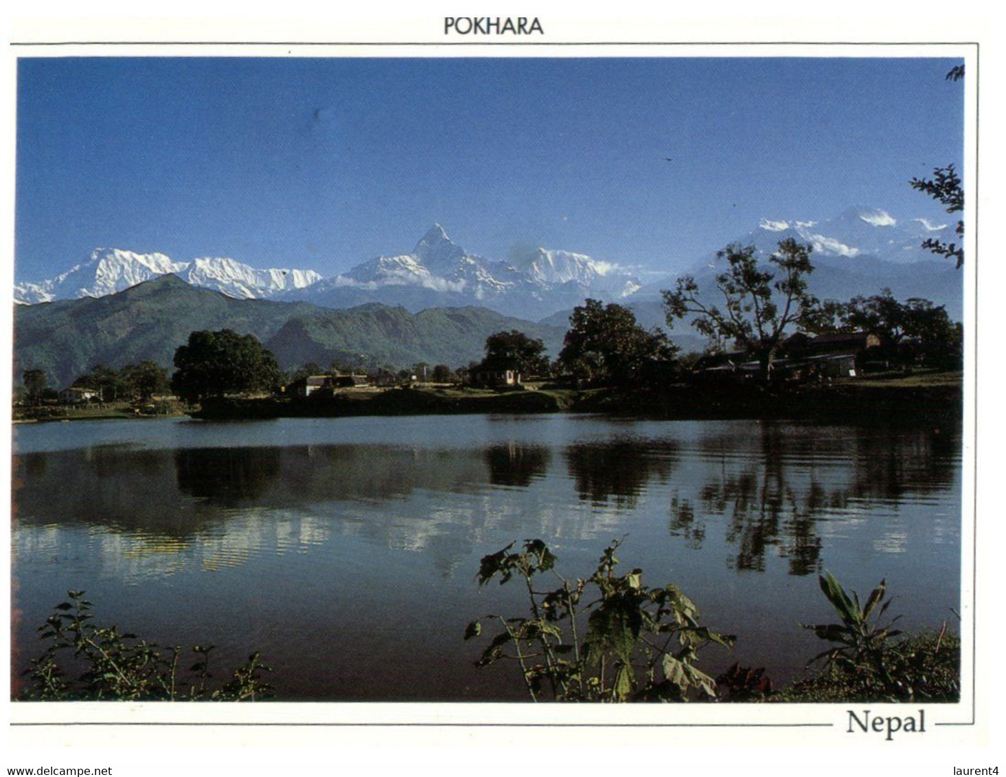 (KK 3) Nepal (posted To Australia) - Namaste - Pokhara - Népal