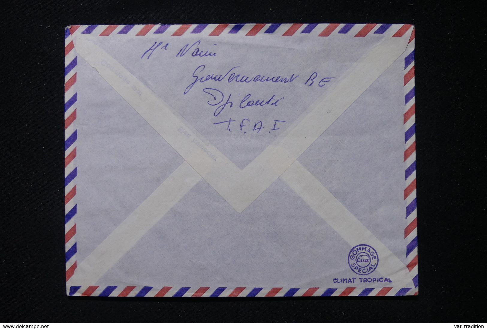 AFARS ET ISSAS - Enveloppe De Djibouti Pour La France En 1969, Affranchissement Basket - L 90533 - Brieven En Documenten