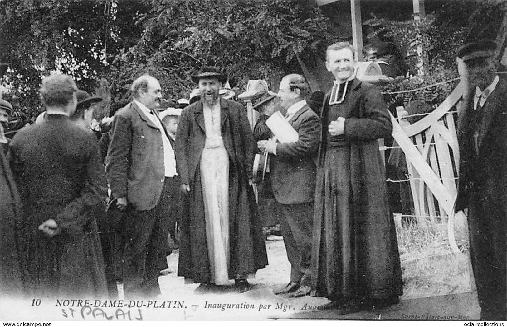 Saint Palais Sur Mer          17       Notre Dame Du Platin. Inauguration Evêque Augouard       (voir Scan) - Saint-Palais-sur-Mer