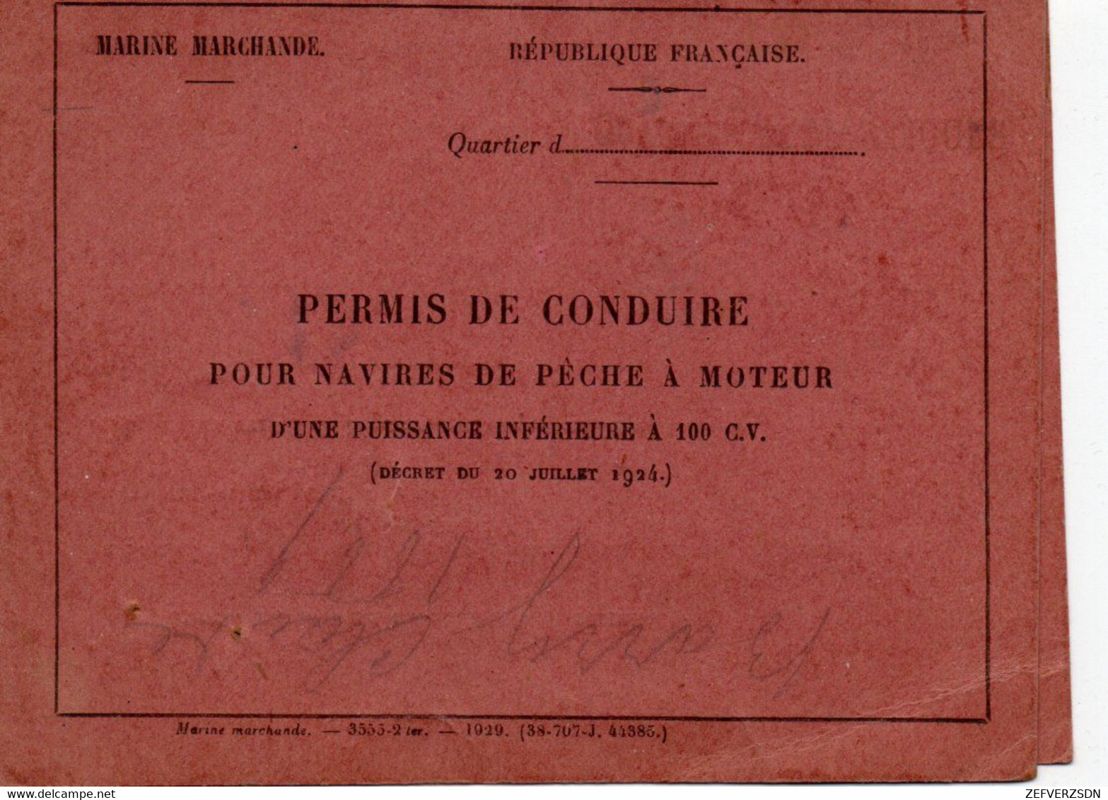 13 STES SAINTES MARIES DE LA MER PERMIS DE CONDUIRE BATEAU BATEAUX PECHE MARTIGUES - Sonstige & Ohne Zuordnung