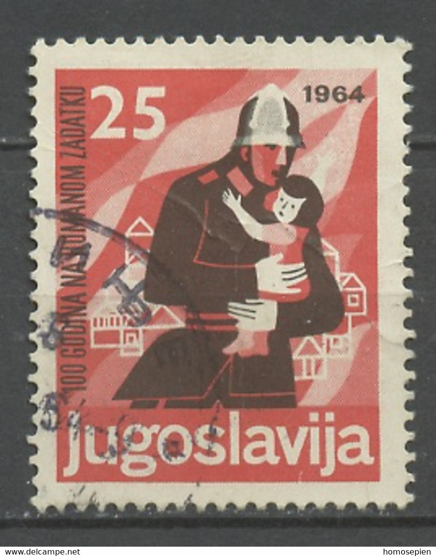 Yougoslavie - Jugoslawien - Yugoslavia 1964 Y&T N°972 - Michel N°1075 (o) - 25d Corps De Pompiers - Used Stamps