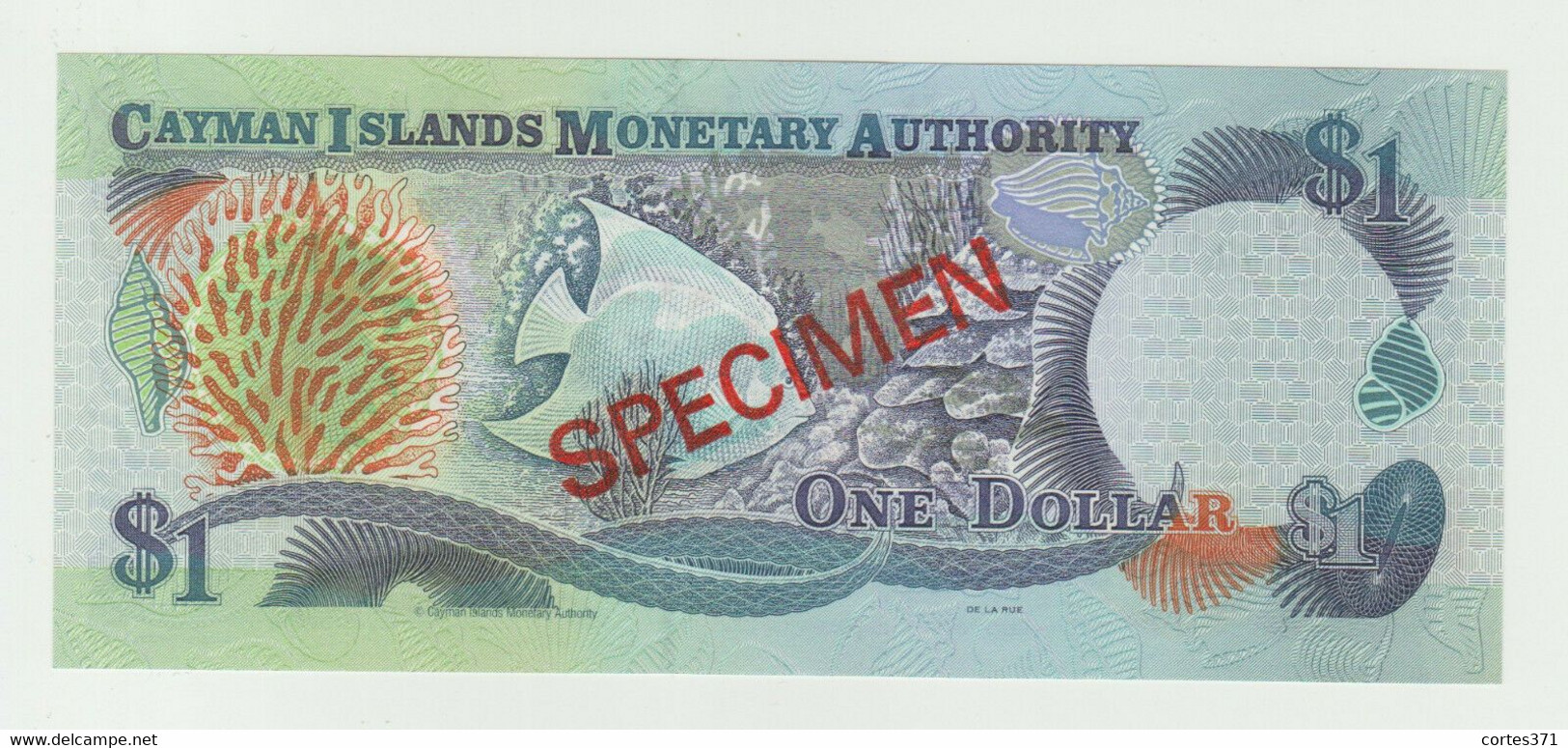 Cayman Islands 1 Dollar 2003 P-30s UNC - SPECIMEN - RARE - Cayman Islands