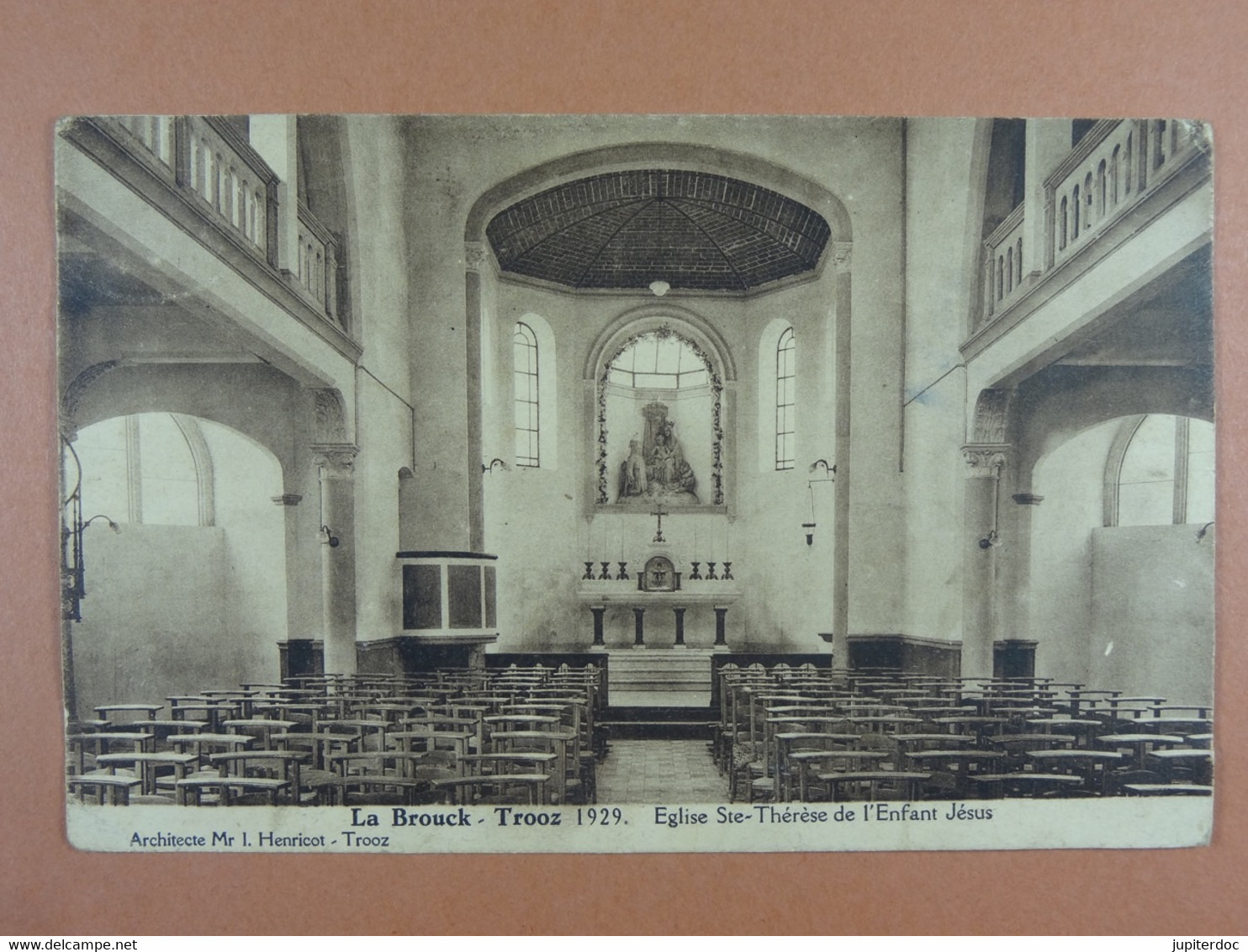 La Brouck-Trooz 1929 Eglise Ste-Thérèse De L'Enfant Jésus - Trooz