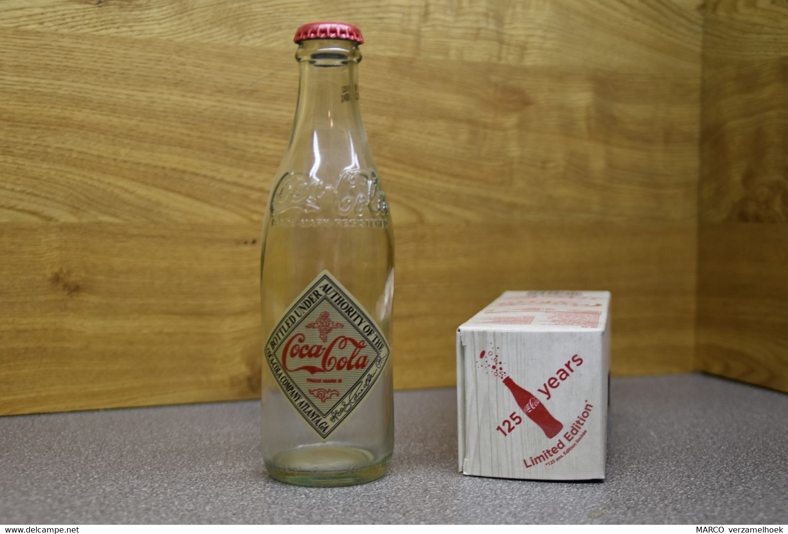 coca-cola company bottle 25cl 125 jaar 2012