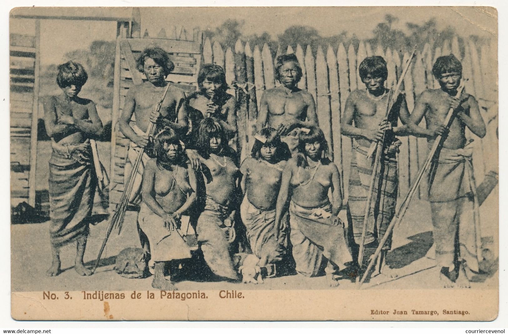 CPA - CHILI - Indigènes De La Patagonie (Indijenas De Le Patagonia) - Cile