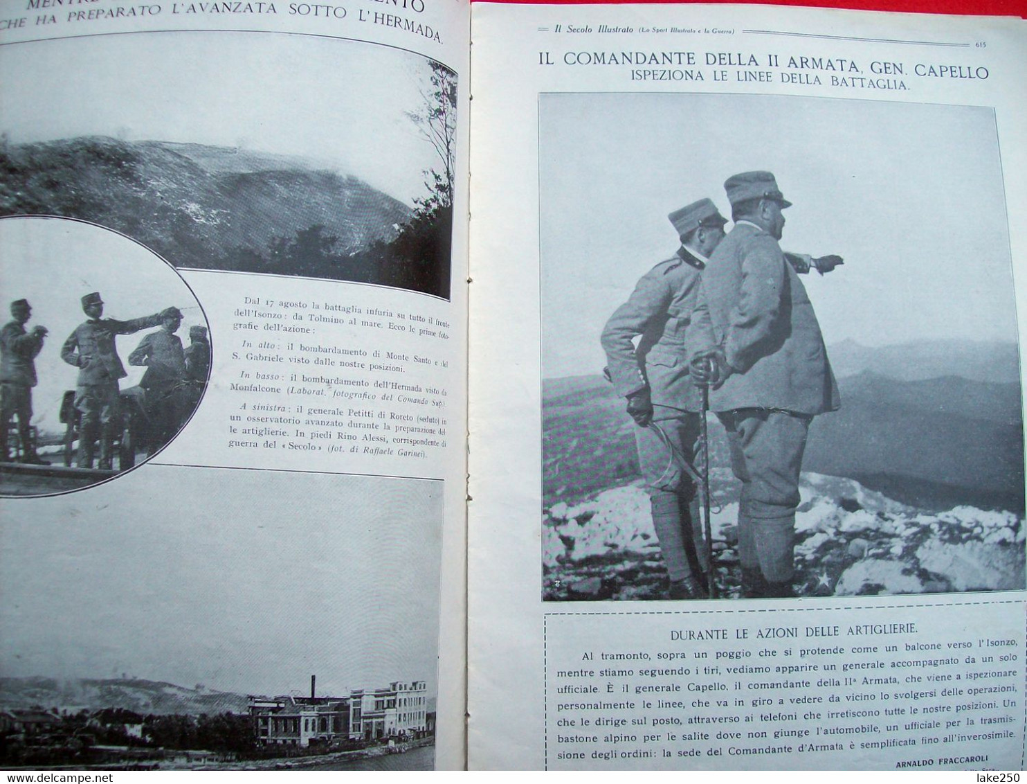 RIVISTA - IL SECOLO ILLUSTRATO N°2  Del GENNAIO  1918 - Weltkrieg 1914-18