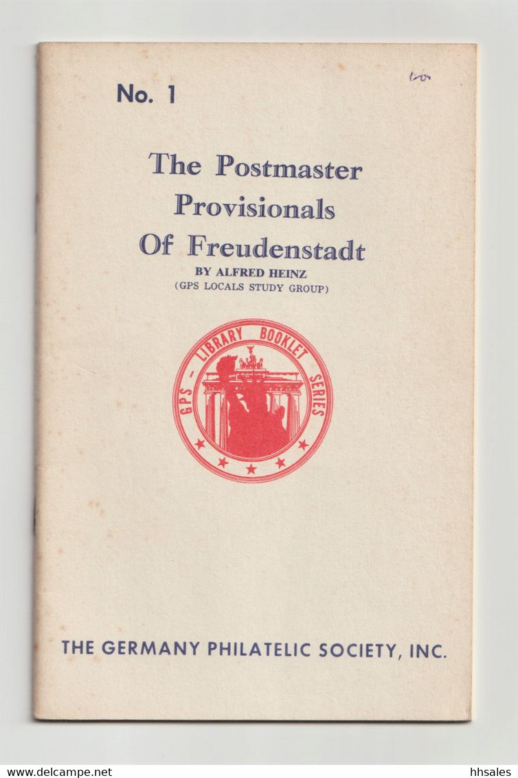 Germany, POSTMASTER PROVISIONALS Of FREUDENSTADT, Germany 1945 Locals, In English - Filatelie En Postgeschiedenis