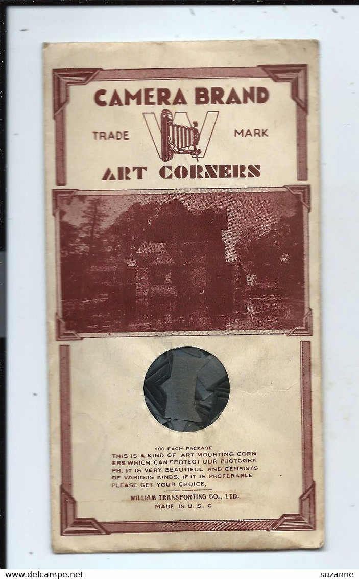 CAMERA BRAND - ARTS CORNERS Coins Photos - Pochette Ancienne Complète - VENTE DIRECTE X - Alben, Binder & Blätter