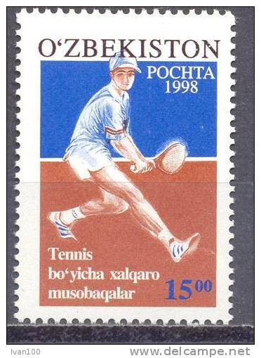 1998. Uzbekistan, International Tennis Turnament On President Cup, 1v, Mint/** - Usbekistan