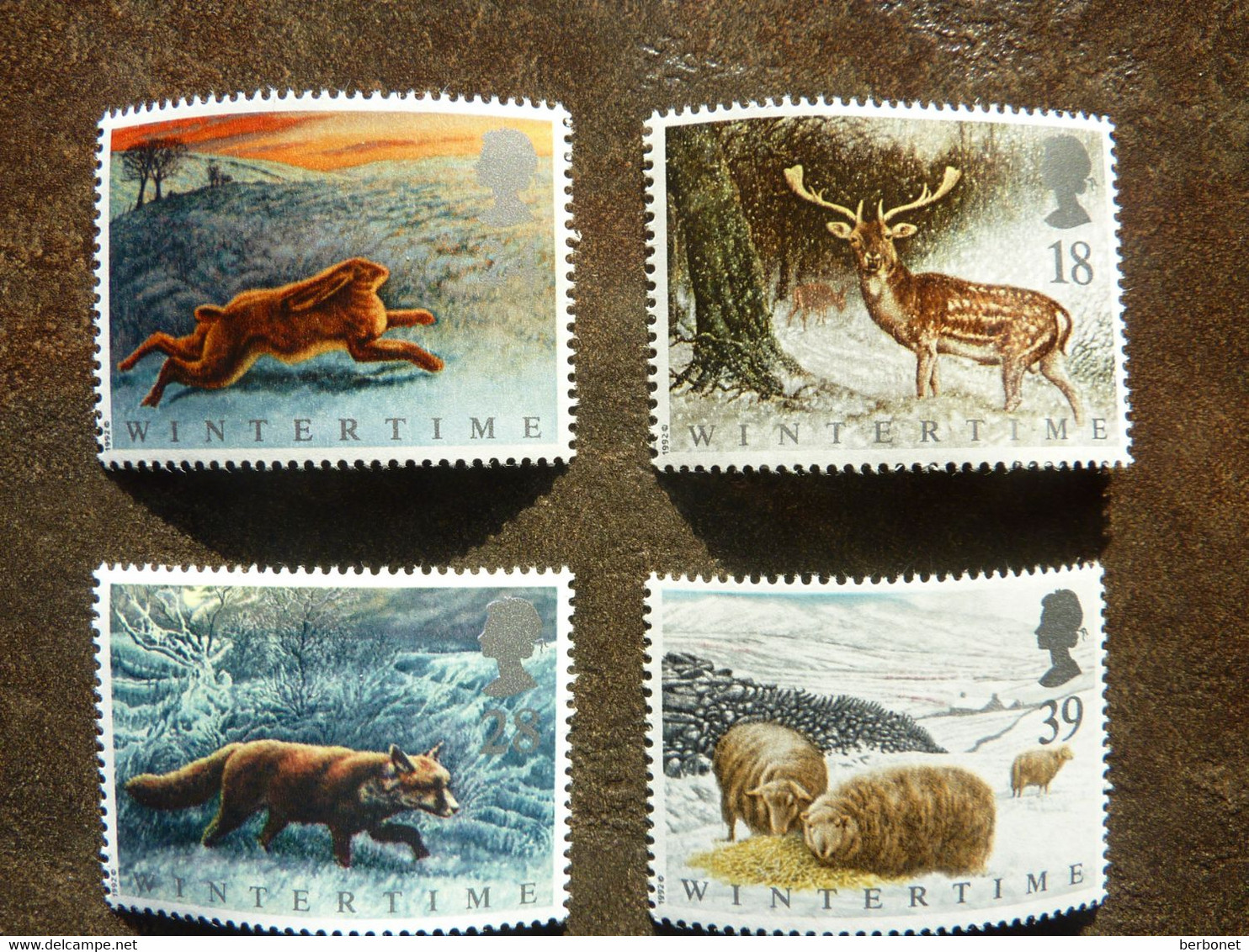 1992  Wintertime   SG = 1587 / 1589 And 1591   **  MNH - Ungebraucht