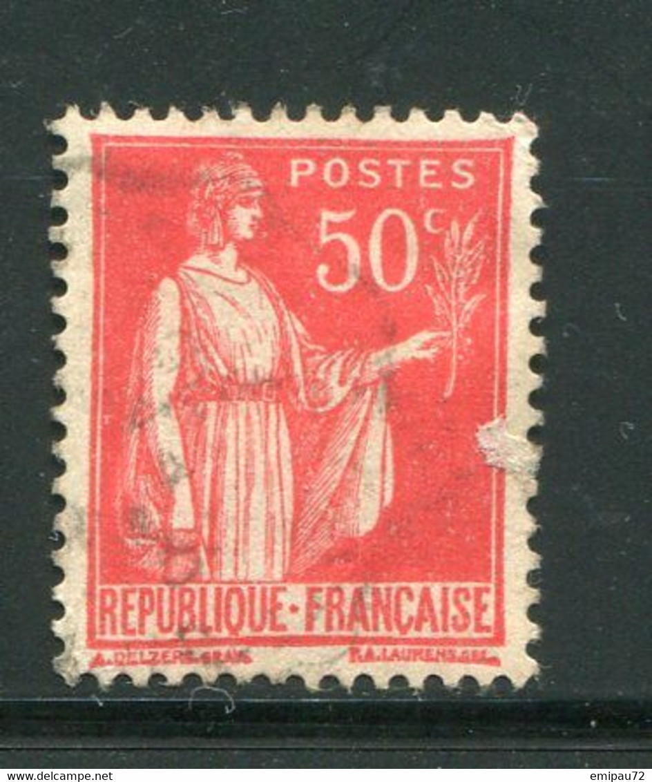 FRANCE- Y&T N°283- Oblitéré - 1932-39 Paix