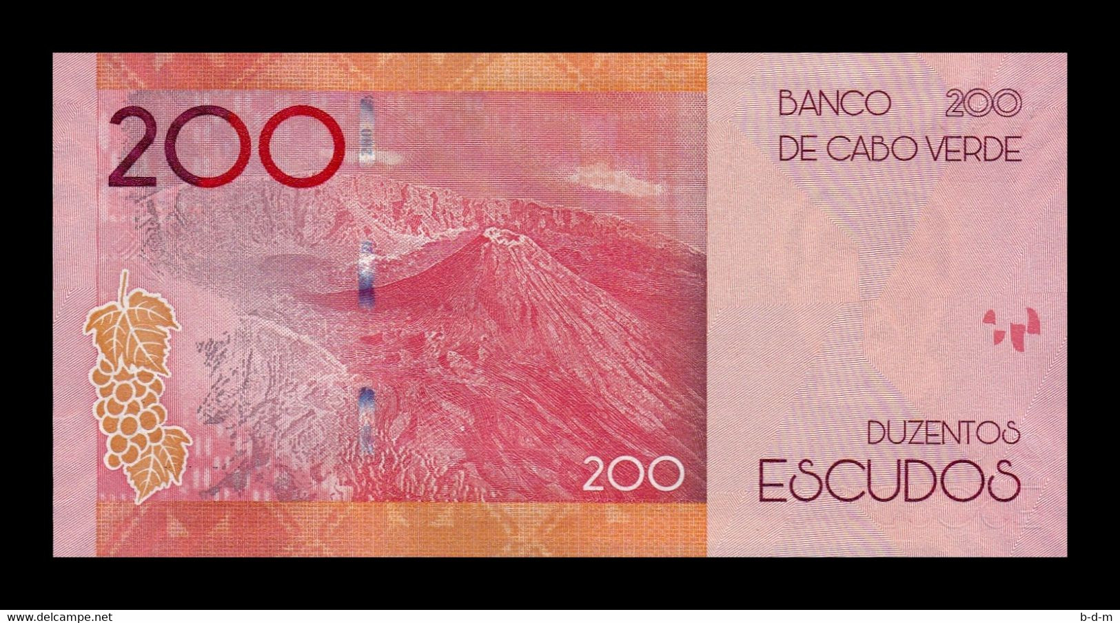 Cabo Cape Verde 200 Escudos 2019 Pick 76r Serie ZA Replacement SC UNC - Kaapverdische Eilanden