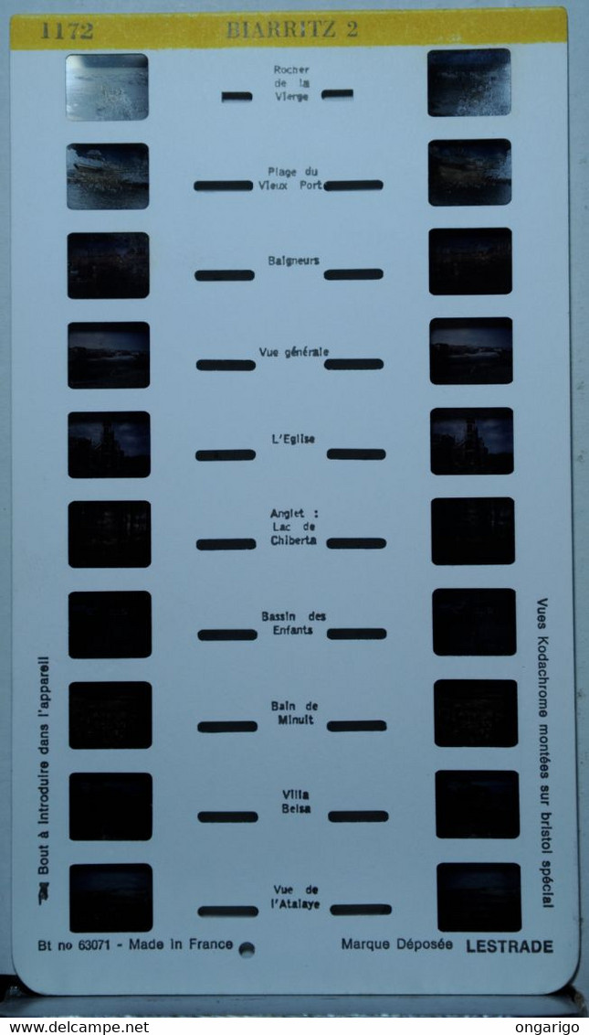 LESTRADE :   1172   BIARRITZ   N°2 - Visionneuses Stéréoscopiques