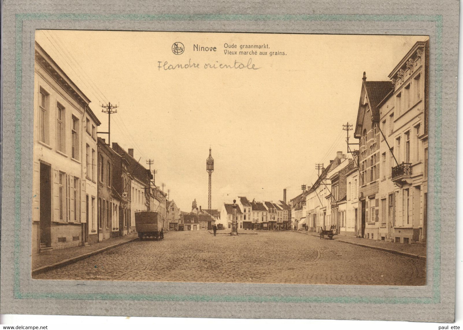 CPA -(Belgique-Flandre Orientale) - NINOVE - Aspect Du Vieux Marché Aux Grains En 1930 - Ninove