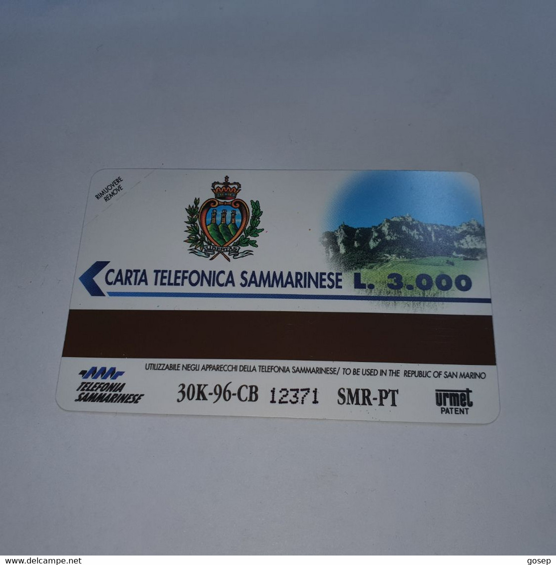 San Marino-(RSM-008)-pronto Hi Parla-japan-(5)-(12371)-mint Card+1card Prepiad Free - San Marino