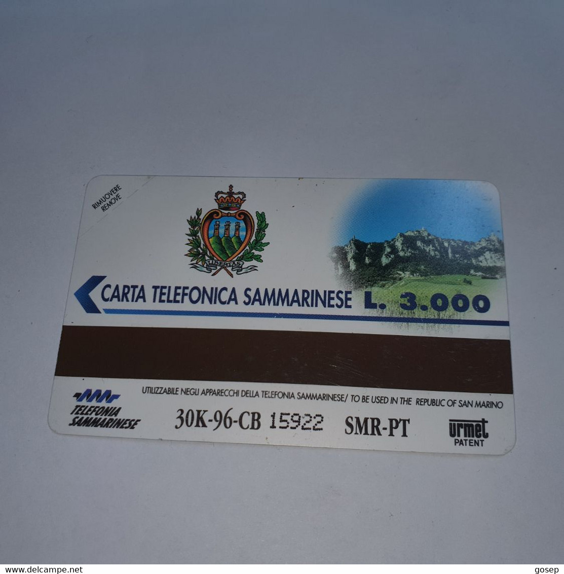 San Marino-(RSM-008a)-pronto Hi Parla-japan-(6)-(15922)-mint Card+1card Prepiad Free - Saint-Marin