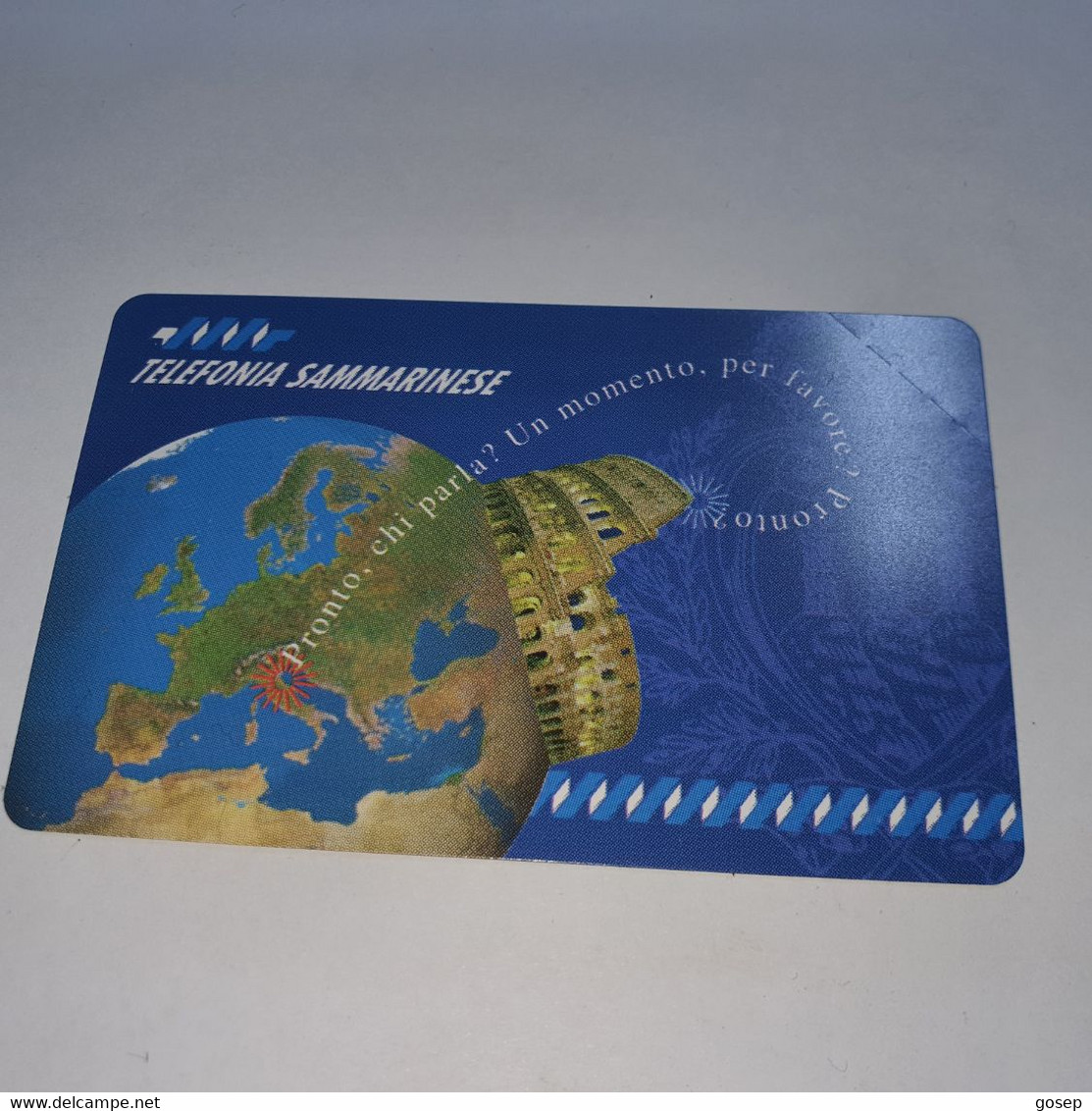 San Marino-(RSM-015)-pronto Hi Parla-roma-(10)-(03269)-mint Card+1card Prepiad Free - San Marino