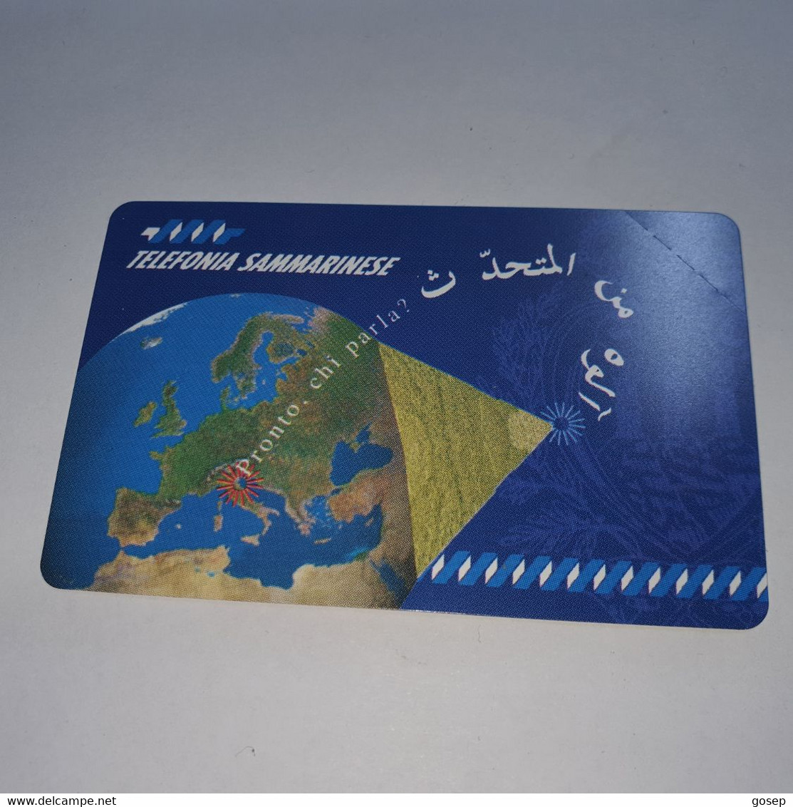 San Marino-(RSM-017a)-pronto Hi Parla-EGYPT-(14)-(04827)-mint Card+1card Prepiad Free - San Marino