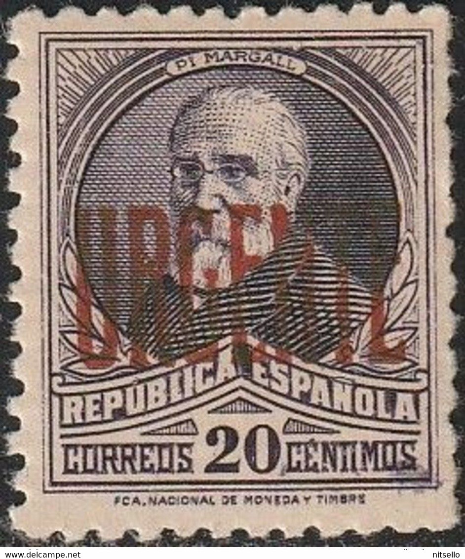 LOTE 2112A  /// (C230)  ESPAÑA 1937 E.L.P. BURGOS 47 - Emisiones Repúblicanas