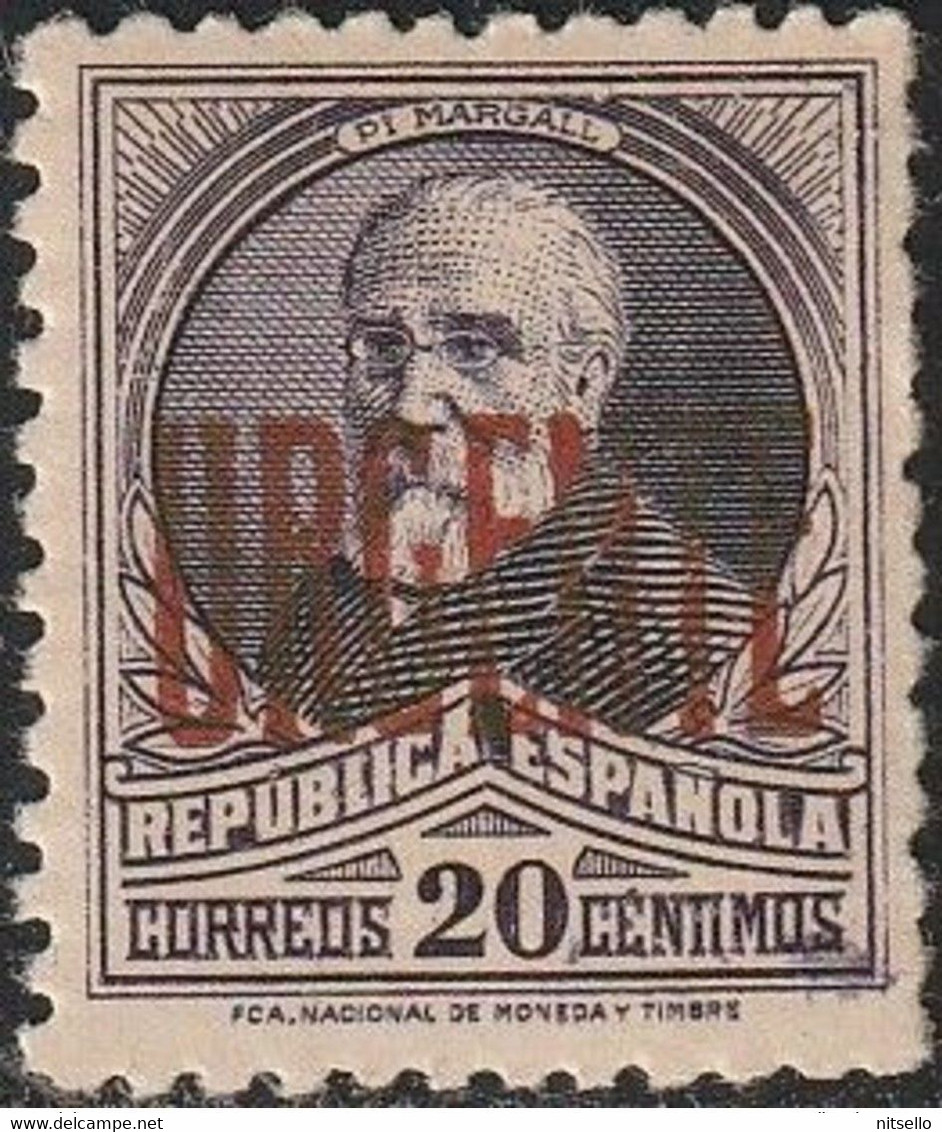 LOTE 2112A  /// (C230)  ESPAÑA 1937 E.L.P. BURGOS 47 - Emissions Républicaines