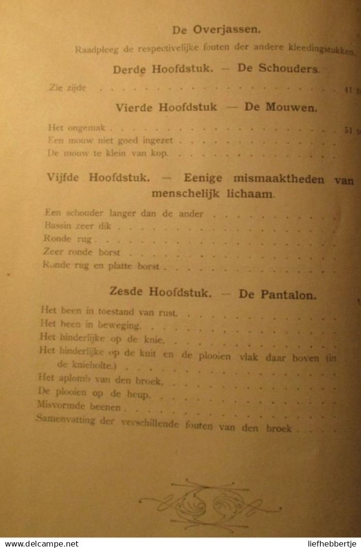 Het Passen , Verbeteren En Veranderen - Door A. Nebeling - Kledij Kostuums Textiel - 1897 - Coupeur - Avant 1900