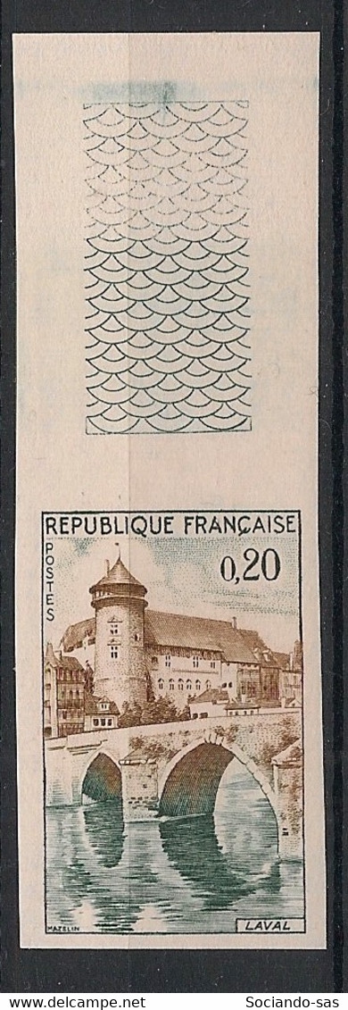 France - 1962 - N°Yv. 1330a - Laval - Non Dentelé / Imperf. - Neuf Luxe ** / MNH / Postfrisch - Neufs
