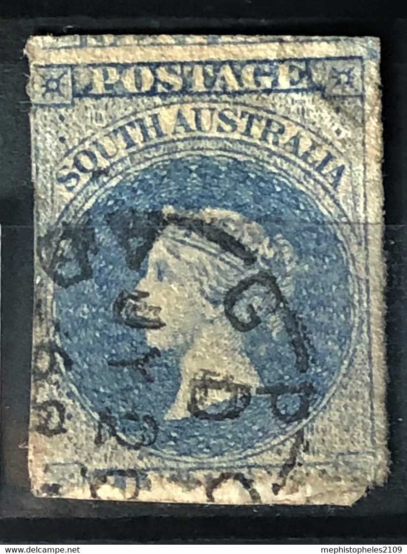 SOUTH AUSTRALIA 1855 - Canceled - Sc# 3 - 6d - Usados