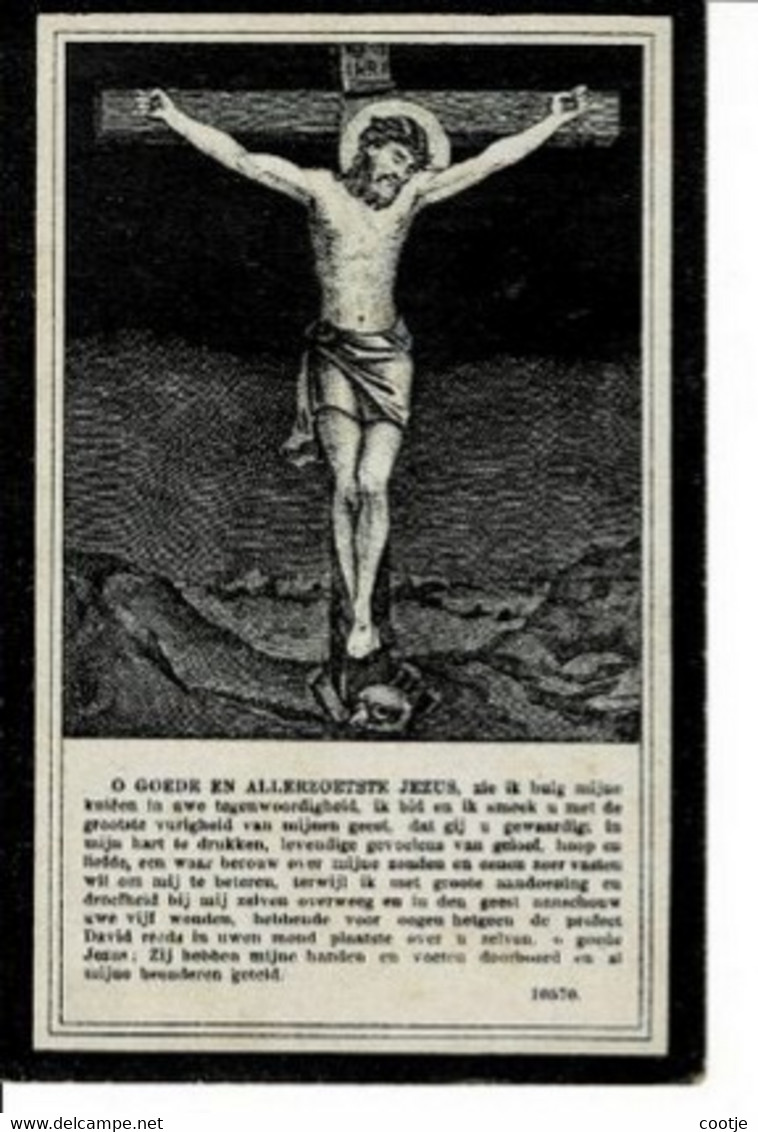 De Grendel Henricus O Zonnebeke 1877 Priester Menen-koekelare-steenkerke-zedelgem-hooglede + 1911 - Images Religieuses