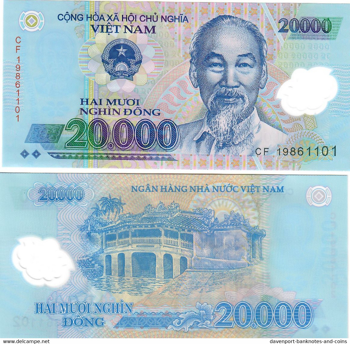 Vietnam 20000 Dong 2019 UNC - Viêt-Nam