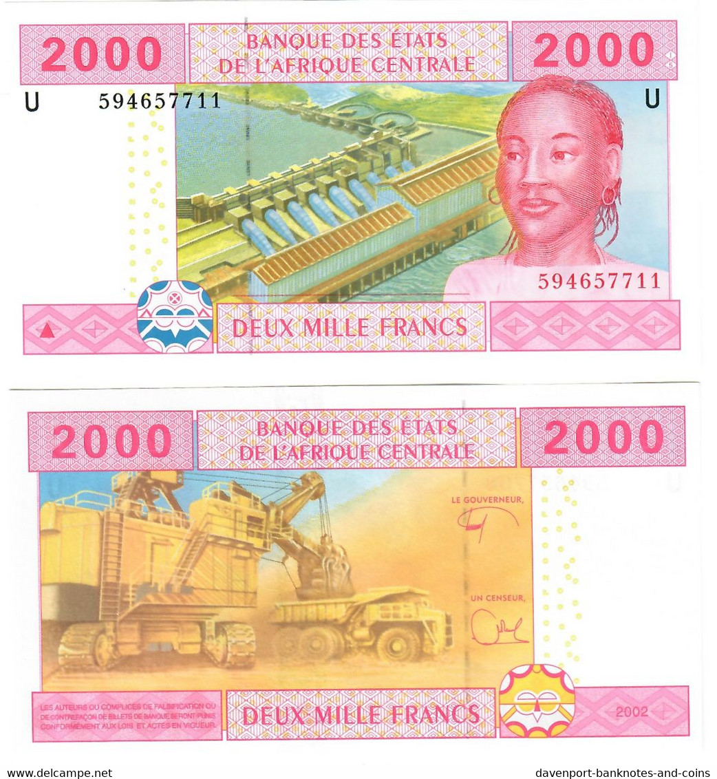 Cameroon 2000 Francs 2017 UNC (Central African States CFA) - Kamerun