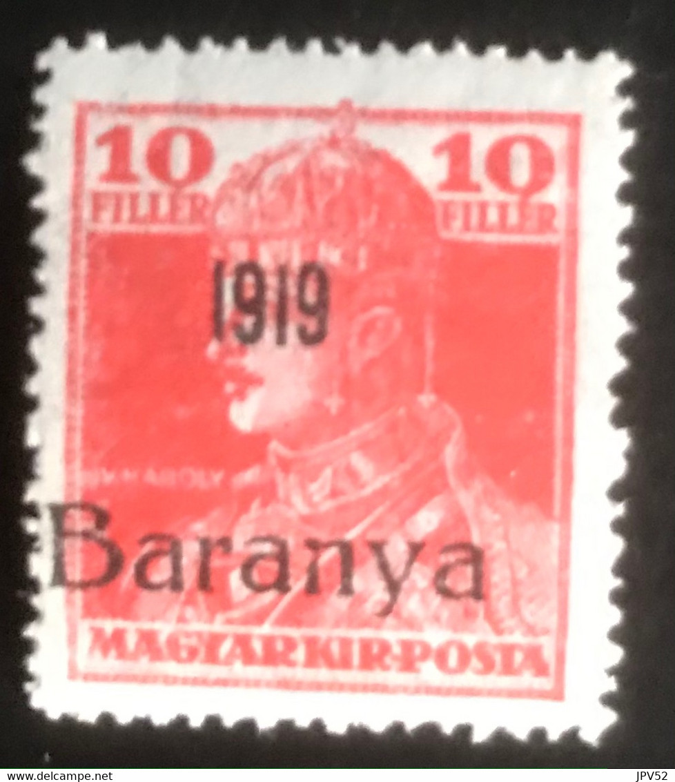 Magyar Posta - Hongarije - L1/11 - MNH - 1919 - Michel 35 - Koning Karel IV - Baranya