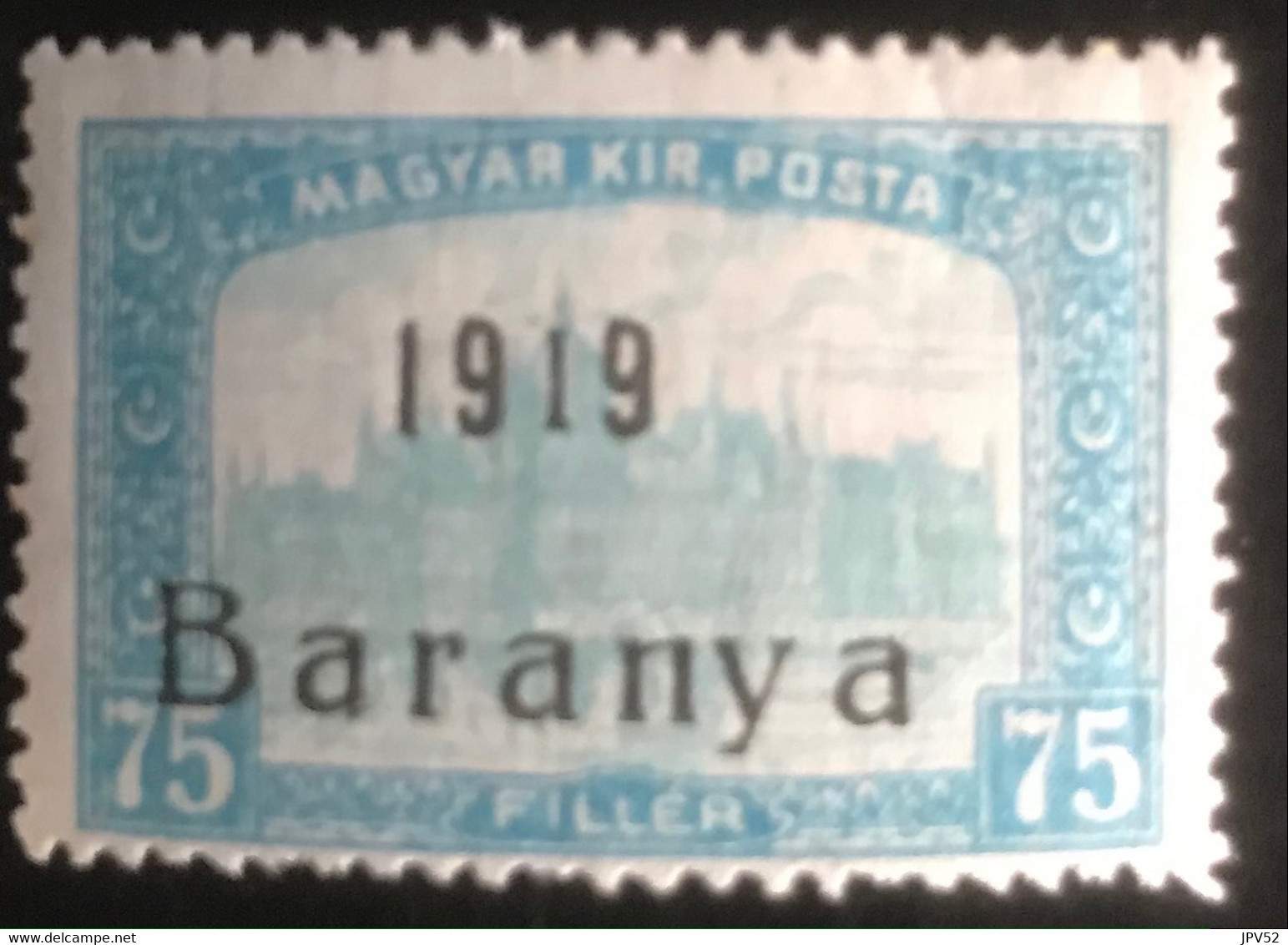 Magyar Posta - Hongarije - L1/11 - MNH - 1919 - Michel 28 - Parlementsgebouw - Baranya