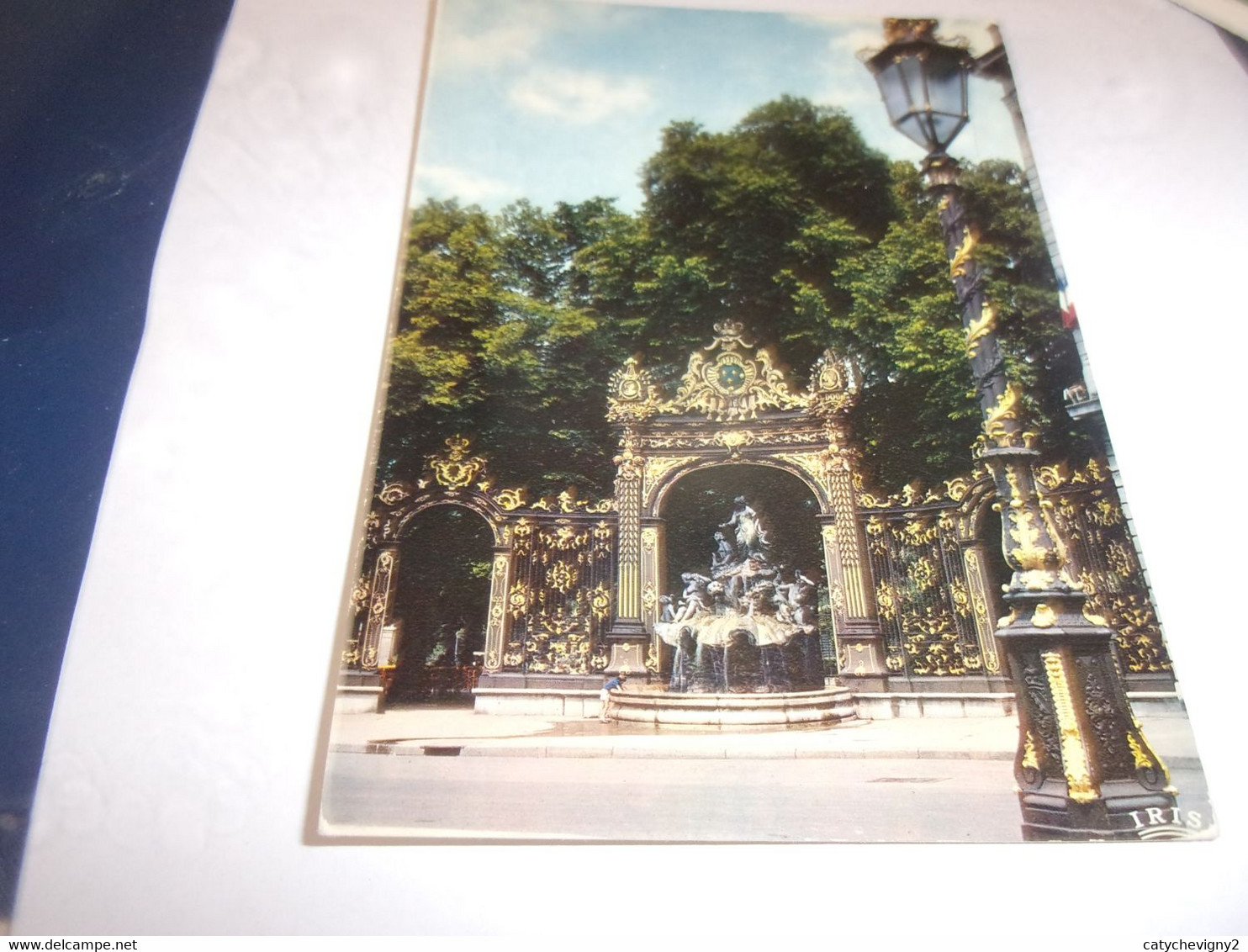 CPA CPSM   54 MEURTHE ET MOSELLE  NANCY PLACE STANISLAS FONTAINE AMPHITRITE - Nancy